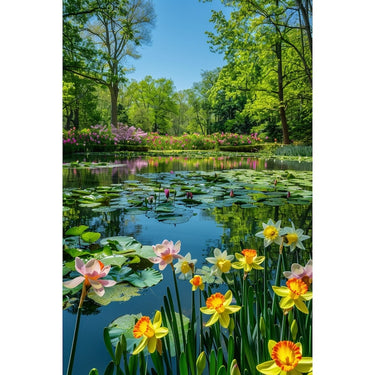 Tableau de Fleurs de Printemps